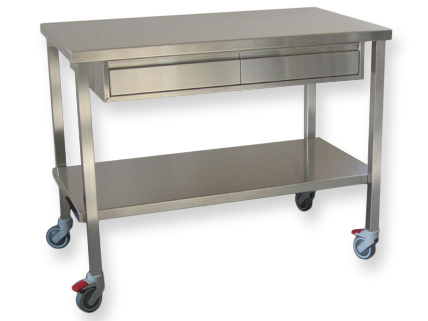 Galgi no nerūsējošā tērauda, 9 INOX WORKING TABLE