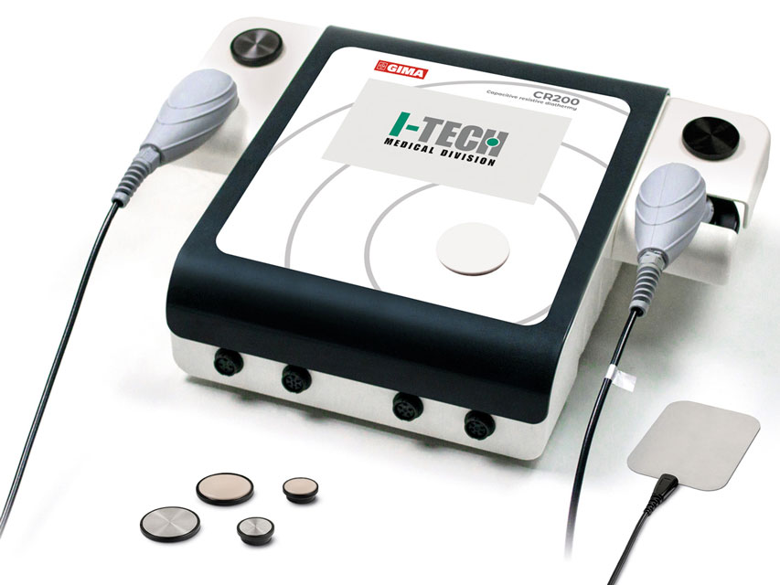 Elektroterapija Iekārtas, CR 200 TECAR THERAPY with 2 probes