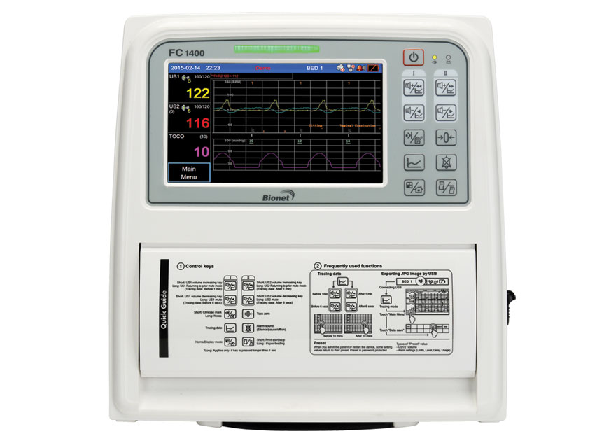 Embrionālie monitori - kardiotokogrāfi, P16 GIMA FC1400 SINGLE FOETAL MONITOR