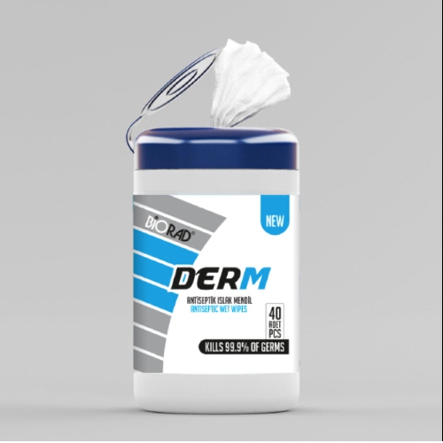 Rokām, DERM WIPE