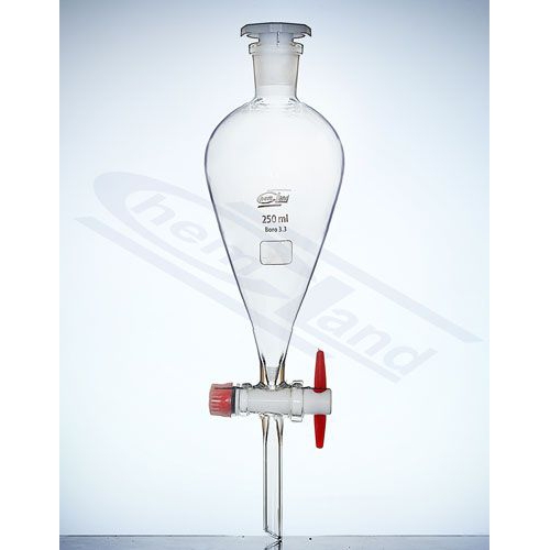 Dalāmā piltuve SQUIB, ar teflona aizbāni, 100ml, N1