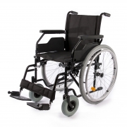 Ratiņkrēsli, BIMANUĀLAIS RITEŅKRĒSLS AR MUGURĒJO PIEDZIŅU STEELMAN START, IZMĒRS 41 CM