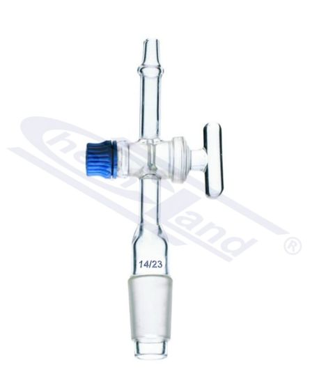 Aizbīdnis - konuss aizbīdnis PTFE savienojums taisns CHEMLAND