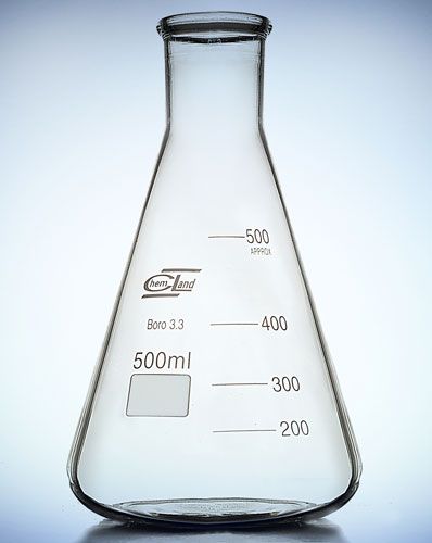 Koniskās kolbas ar šauru kakliņu, Konusveida kolba ar šauru kakliņu CHEMLAND
