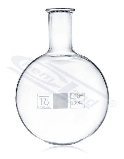 Kolbas ar apaļu dibenu, kolba ar apaļu dibenu, šaura kakla 02000ml TGI