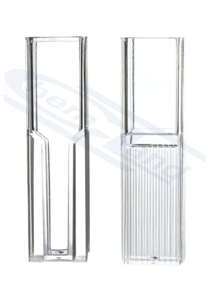 cuvettes made from PS, kuweta  PS 1,5ml SEMI-MIKRO op=100szt CHEMLAND