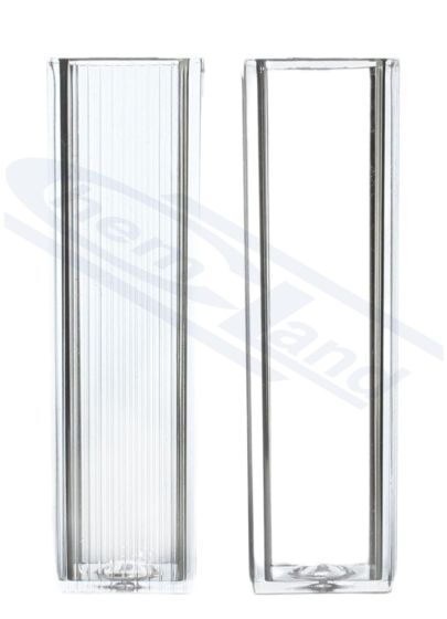 cuvettes made from quartz glass, cuvette 04mm quartz glass   10mm 45x12,5x12,5