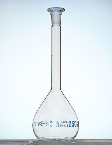 measuring flasks, mērkolba ar sertifikātu cl A 5000ml GLASSCO WS 34/35