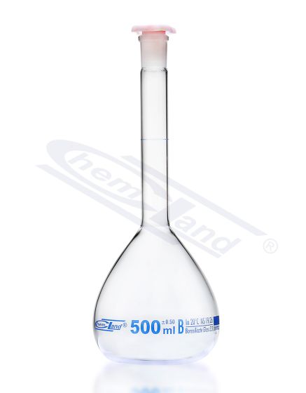 Mērkolba cl.B 0005ml 07/16 CHEMLAND - zila graduācija