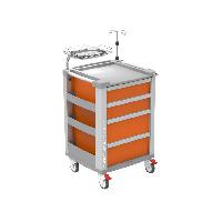 7 EMERGENCY COMPACT KART - orange