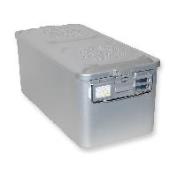 CONTAINER WITH FILTER large h 260 mm - grey