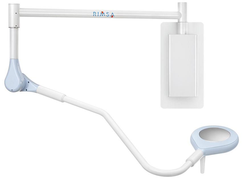 Ķirurģiskās lampas, Saturno OPERATING LED apgaismojums – sienas stiprinājums