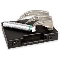 Gima Green f.o.led laringoskopa pieaugušo komplekts ar 3 asmeņiem Mc-intosh 3,5 v - 30 000 lux N1