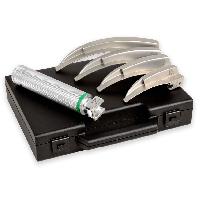 Maxlite f.o.led laringoskopa komplekts pieaugušajiem 4 asmeņi MC-intosh 2.5 v 20.000 lux N1