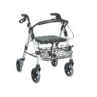 Rollators sudraba krāsā