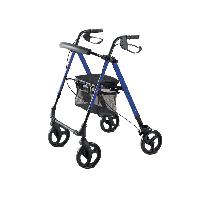 Rollators salokams,zils