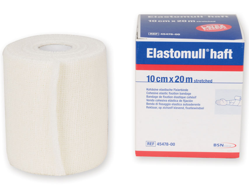 Elastīgs, kohēzijas pārsējs, Elastomull Haft kohēzīvais pārsējs 20 m x 10 cm