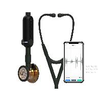 3M LITTMANN CORE DIGITAL STETHOSCOPE - 8863 - black - high polish copper finish