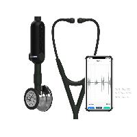3M LITTMANN CORE digitālais stetoskops - 8869 - melns - spoguļveida apdare