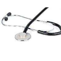 ERKAPHON FLAT CHEST-PIECE - aluminium - black 544 000 10