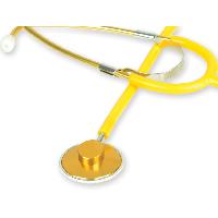 COLOURED TRAD STETHOSCOPE - yellow