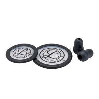 LITTMANN KIT 40016: 2 DIAPHRAGMS and RIM and EARTIPS for Classic III, Cardiology IV - black - blister