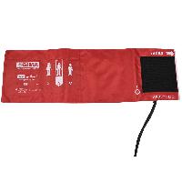 ADULT CUFF and 1 TUBE BLADDER 49x15 cm - nylon red