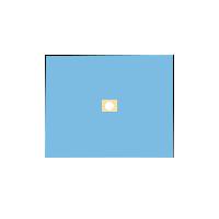 NON WOVEN BI-LAYER DRAPE 120x150 cm with hole diam.10 cm