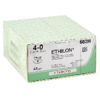 ETHICON ETHILON MONOFILAMENT SUTURES - gauge 4/0 needle 19 mm