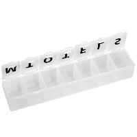 Pill splitters, crushers, boxes