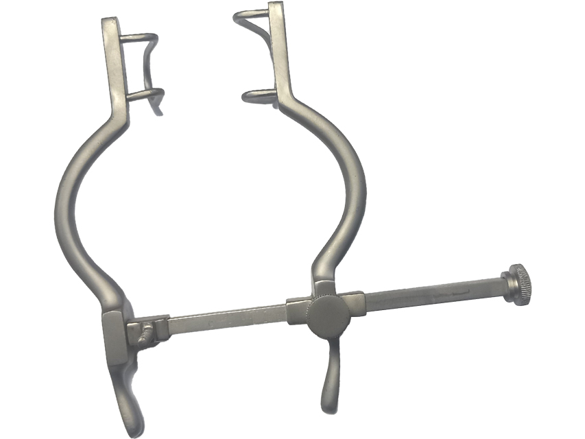 Veterinārie nerūsējošā tērauda instrumenti, Gosseta retraktors - 14 cm
