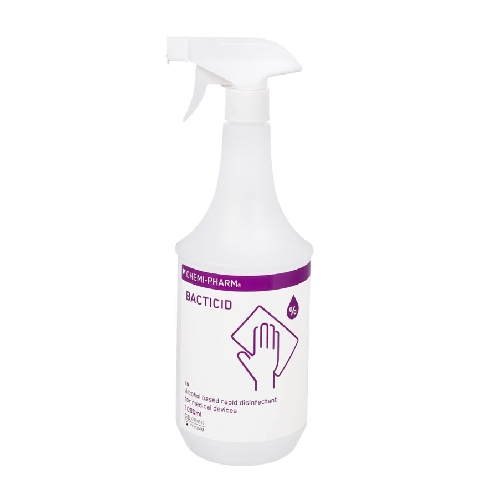 Virsmām, Ātras iedarbības līdzeklis virsmu dezinfekcijai Bacticid