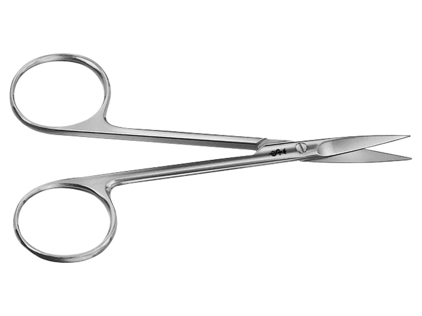 Instrumenti, AESCULAP IRIS THIN SCISSORS - straight - sharp/sharp - 11 cm - BC110R