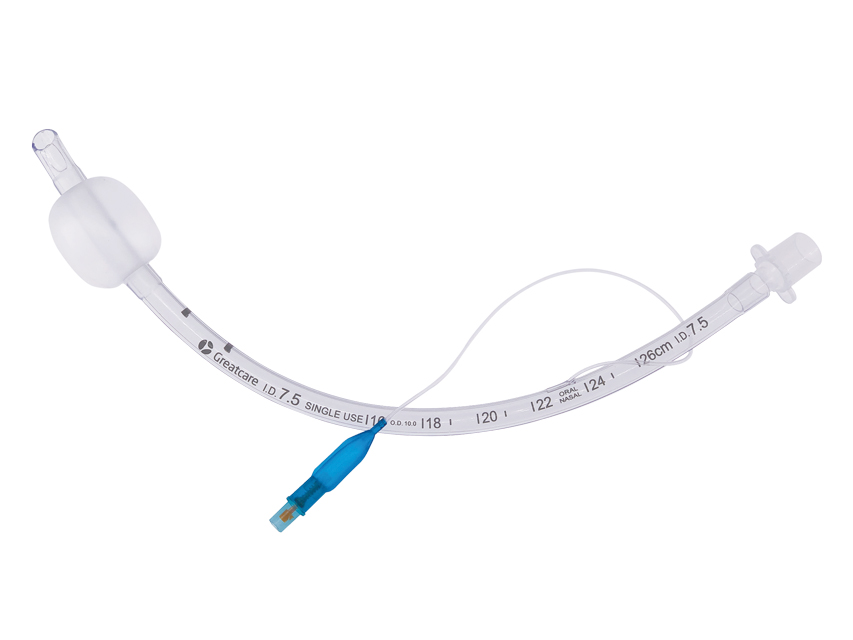 Neatliekamās palīdzības piederumi (elpošanas ceļi, šķēres, endotraheālās trubiņas), CUFFED ENDOTRACHEAL TUBE diameter 7.5 mm