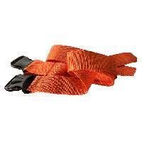 SAFETY BELT 1 piece - polypropylene orange - plastic buckle available March 2025