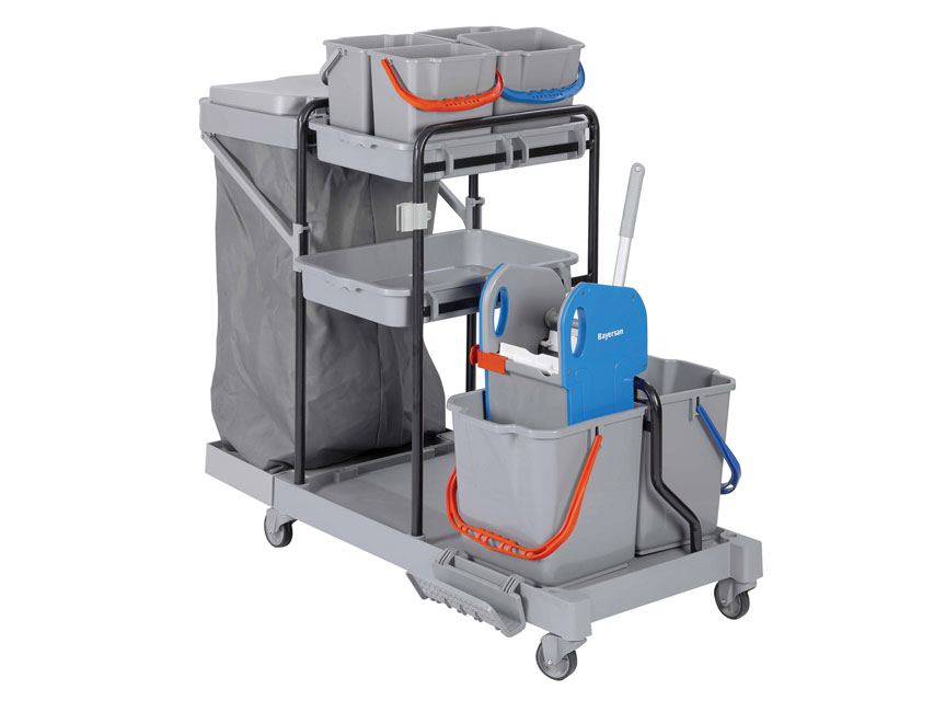 Cleaning carts, Daudzfunkcionālais tīrīšanas ratiņš
