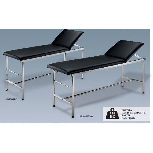 Mehāniski regulējamas, Izmeklēšanas kušete 2-sekciju 177 x 60 x 75 cm