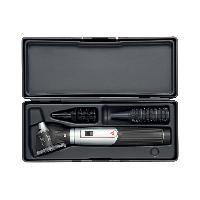 HEINE MINI 3000 LED tiešais otoskops ar atkārtoti lietojamiem uzgaļiem un futlāri.Melns.D-856.20.021