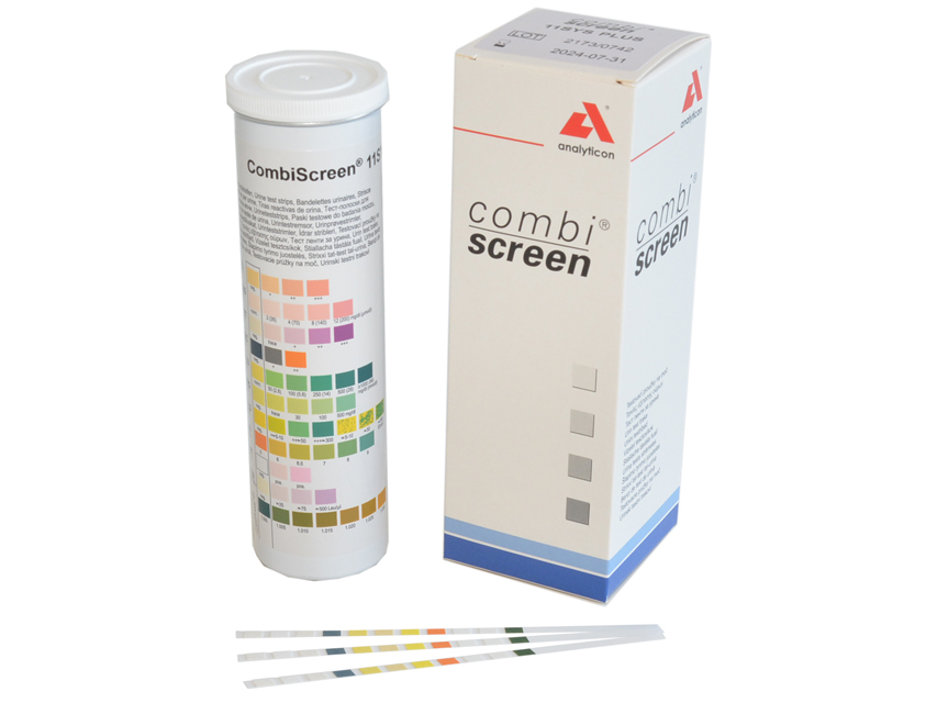 Analizatori, COMBI SCREEN 11SYS PLUS URINE STRIPS - 11 parameters
