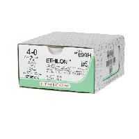 ETHICON PROLENE zilie monofilamenta diegi.Izmērs 5/0, adata 13 mm, P-3