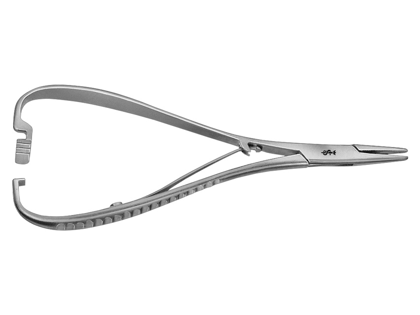 Instrumenti, AESCULAP MATHIEU adatu turētājs.Taisns.14 cm.BM360R
