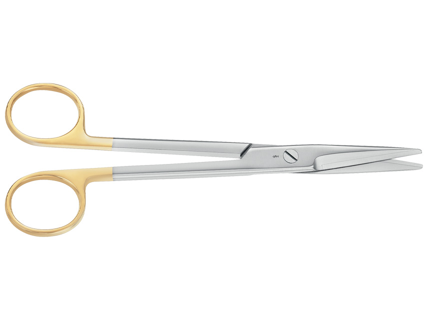 Instrumenti, AESCULAP MAYO TC DUROTIP šķēres.Taisnas.Tupi/tupi.17 cm.BC252R
