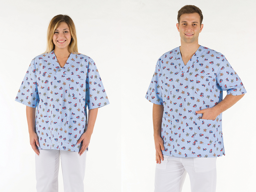 fantāzijas jaka, Krekls, kokvilnas, raibā krāsā L