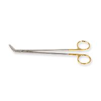 Gold debakey potts smith šķēres - 19 cm - leņķis 60