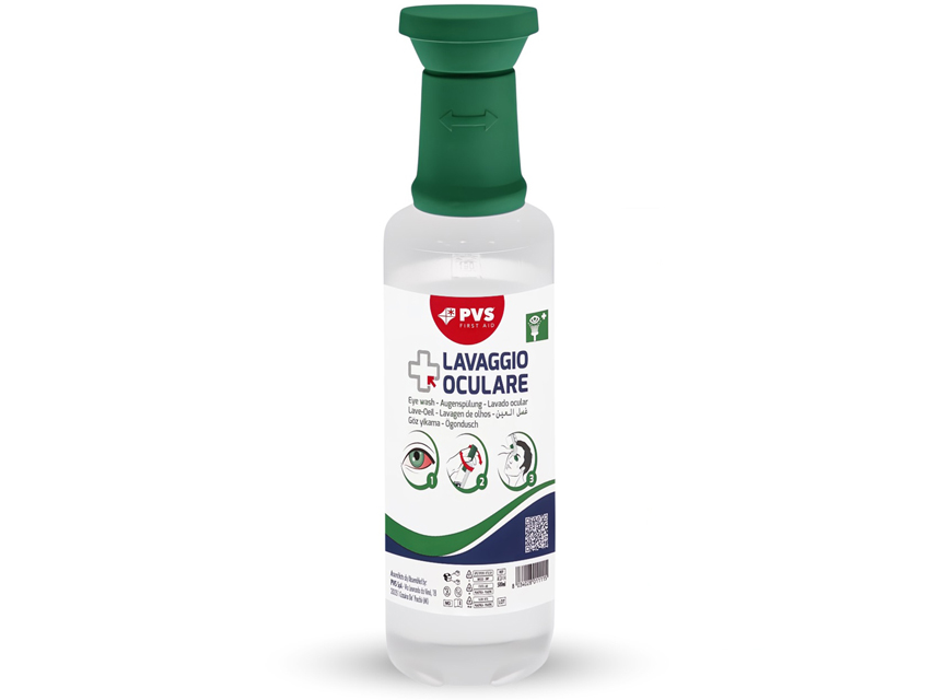 Acu skalošanas komplekti, Acu skalošanas šķīdums - sterils - rezerve