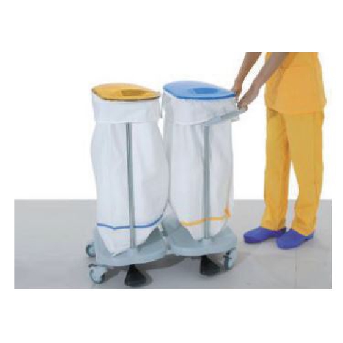 Netīrās veļas savākšanas ratiņi, Veļas maiss (dzeltena svītra). Ratiņiem 27464, 27465, 45915