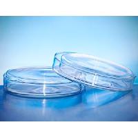 Petri plates stikla, ar vāku