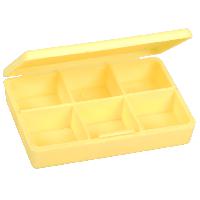 Dzeltena kabatas tablešu kastīte