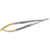 Gold castroviejo adatu turētājs-taisns - 21 cm - raupja tipa