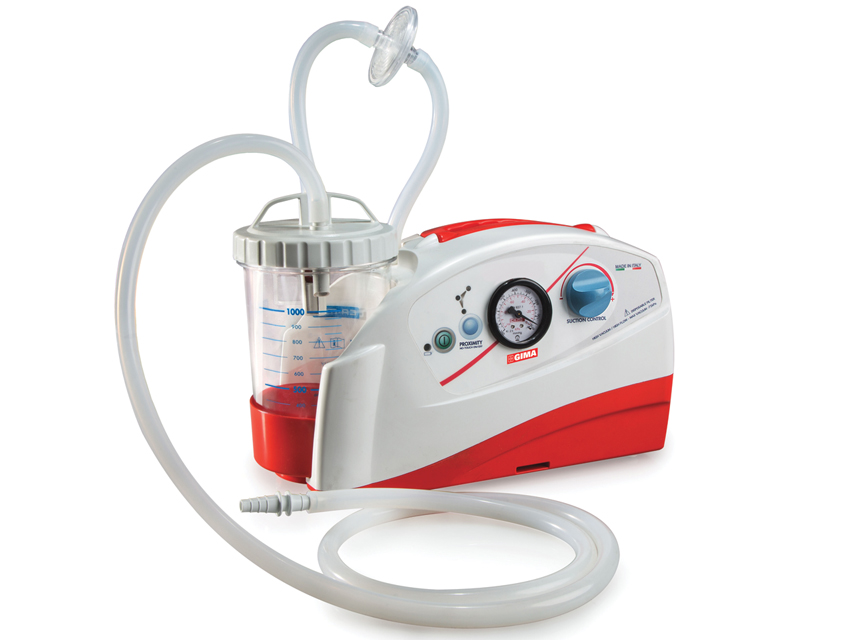 Super-Vega iesūkšanas aspirators, Pārnēsājams mini aspirators 2l ātrajai palīdzībai